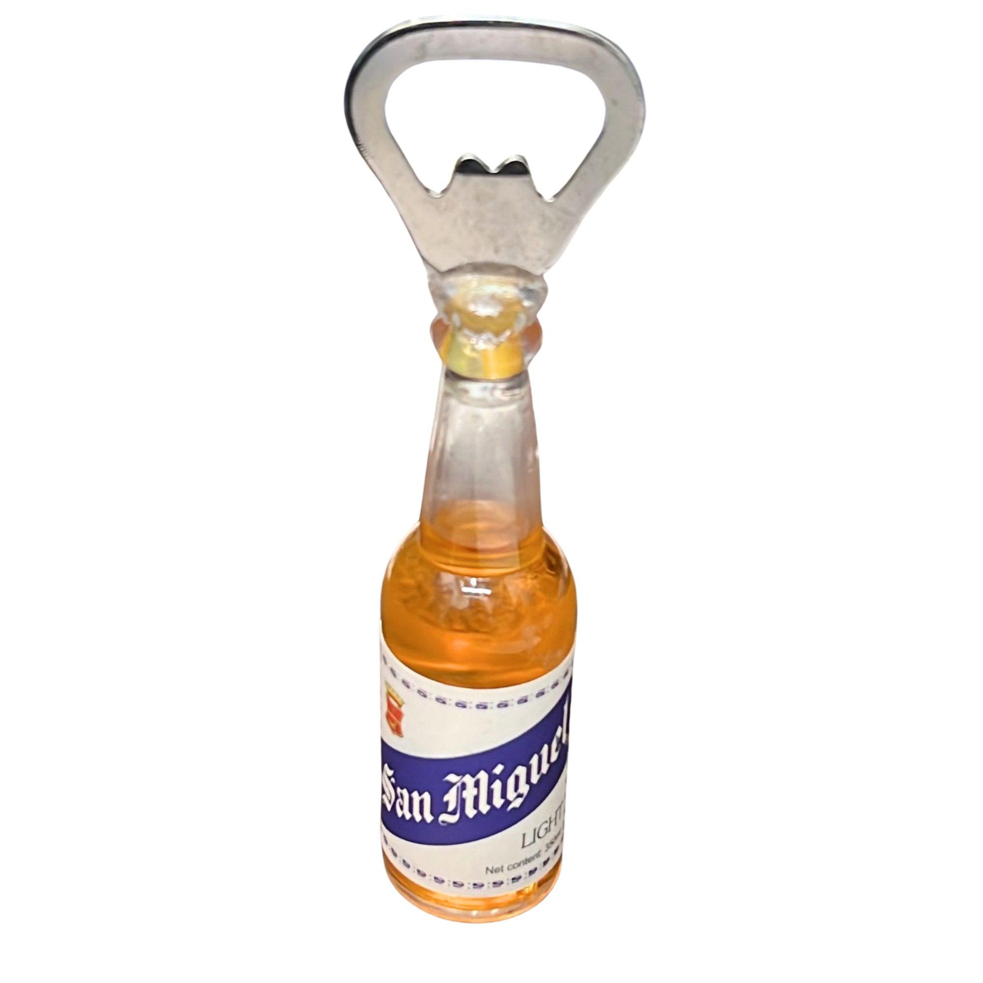 Magnetic Beer Bottle Opener Figure – San Miguel Beer Bottle Design: 1 Pack Bottle Openers Novelty main product image