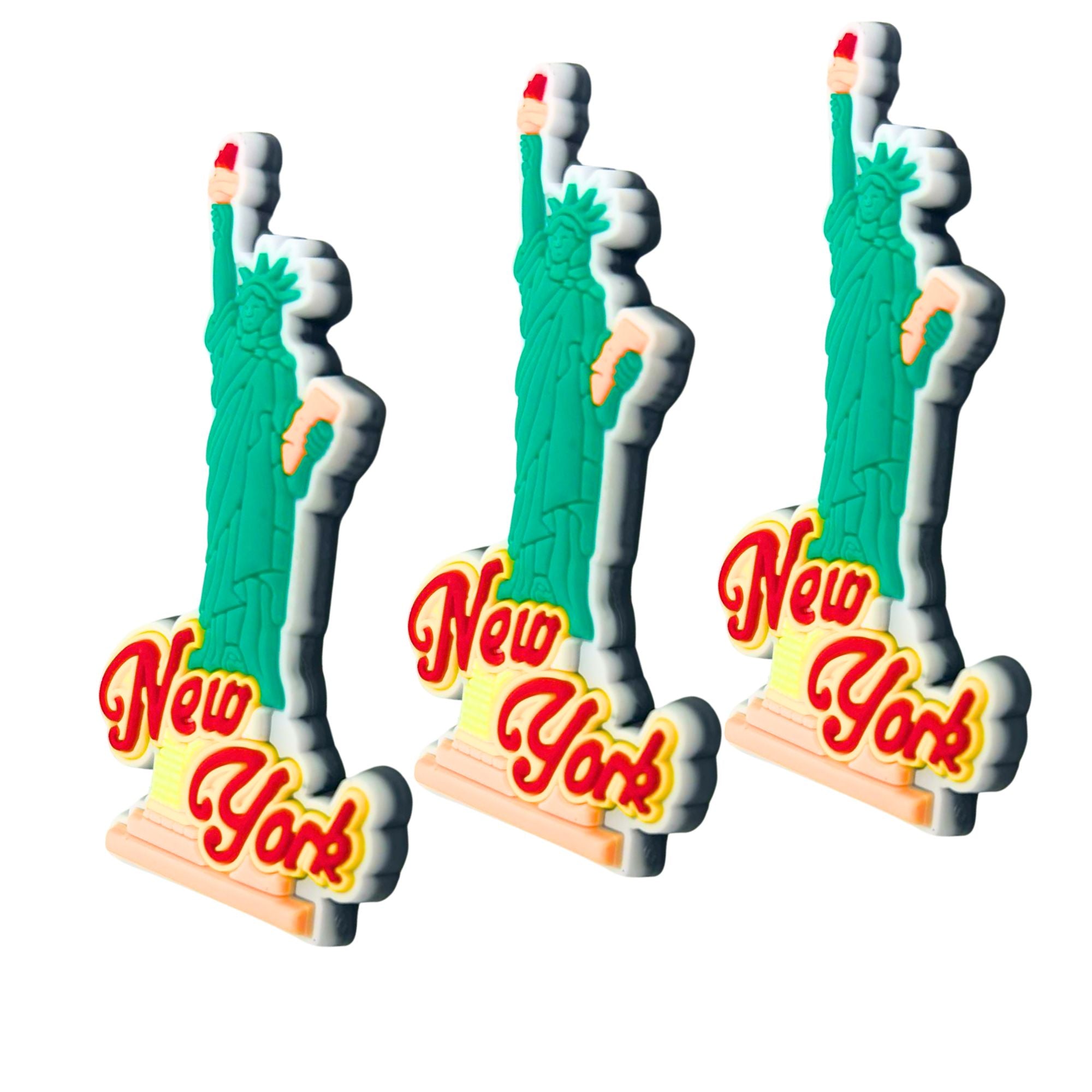 3D Magnetic Memo Holder Liberty Design, for Notes, Photos & Reminders: 1 Pack lifestyle use image
