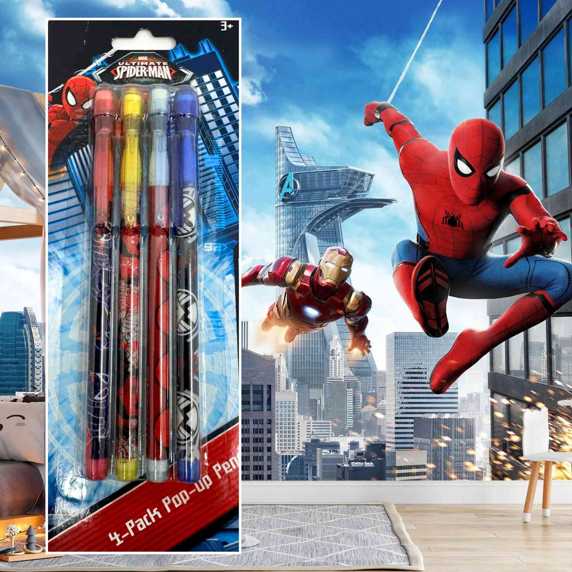 Ultimate Spider?Man Pop?Up Pencil: 4 Pack Pencils Pencil School lifestyle use image