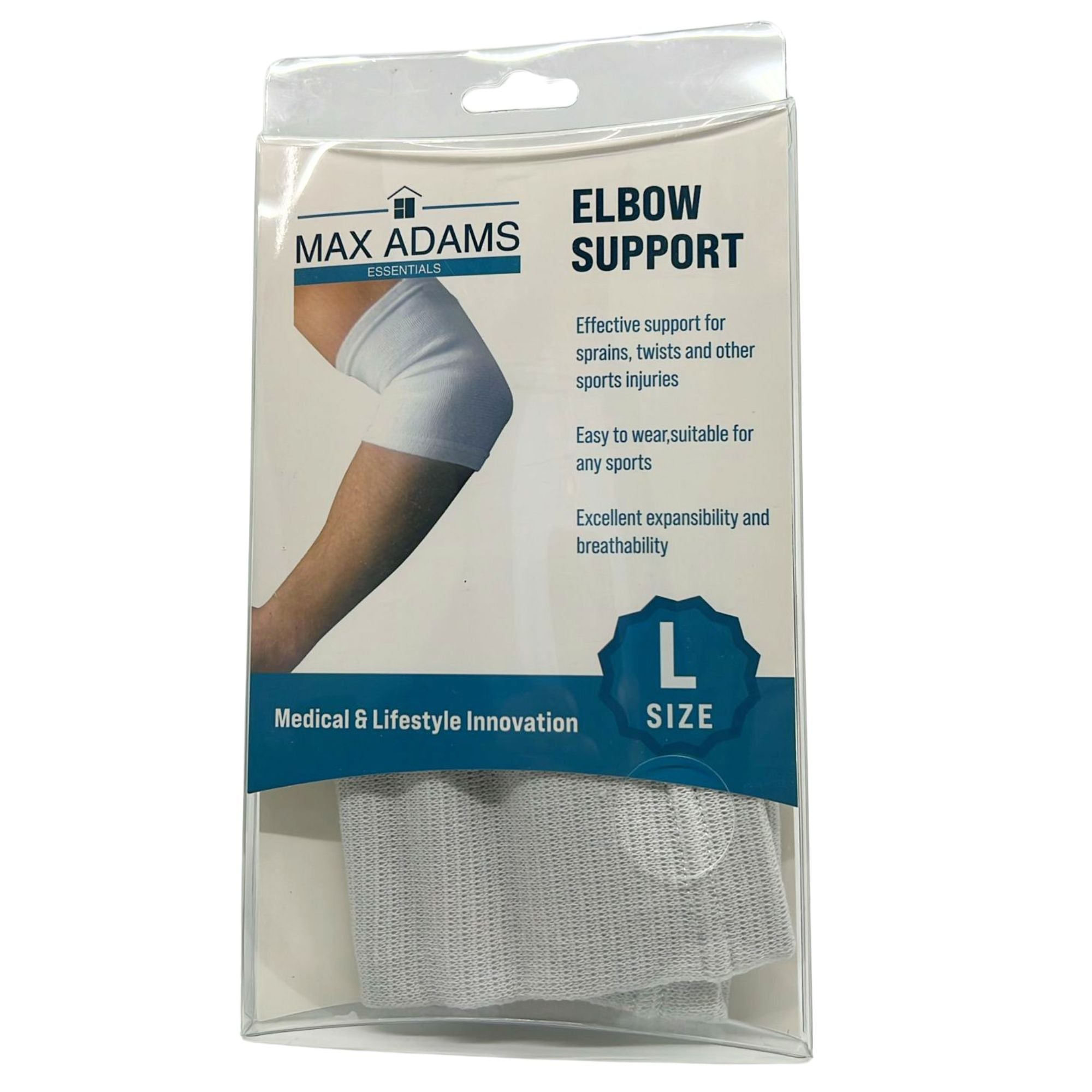 Max Adams Essentials Stretchable Elbow Support: 1 Pack Personal Care Home & Garden Safety product image 6