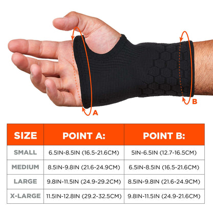 Max Adams Essentials White Stretchable Hand Support