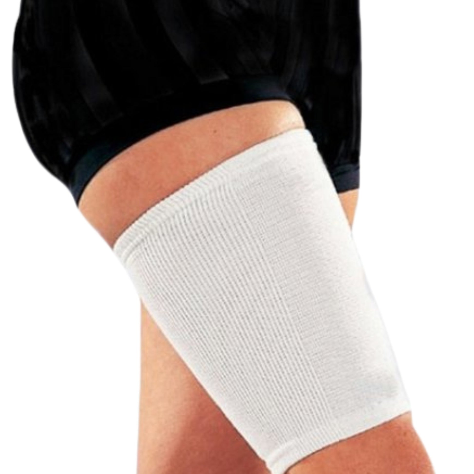 Max Adams Essentials White Stretchable Thigh Support 