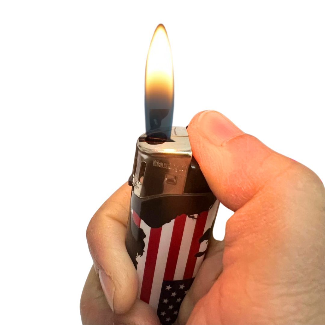 Maxlight Lighters Flag Design – Patriotic : 2 Pack Lighters, Novelty & Souvenir Catalog American Flag Lighter product image