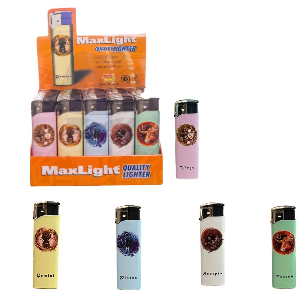 Maxlight Lighters Zodiac Sign – 2 Pack Lighters, Novelty & Souvenir Catalog product detail image