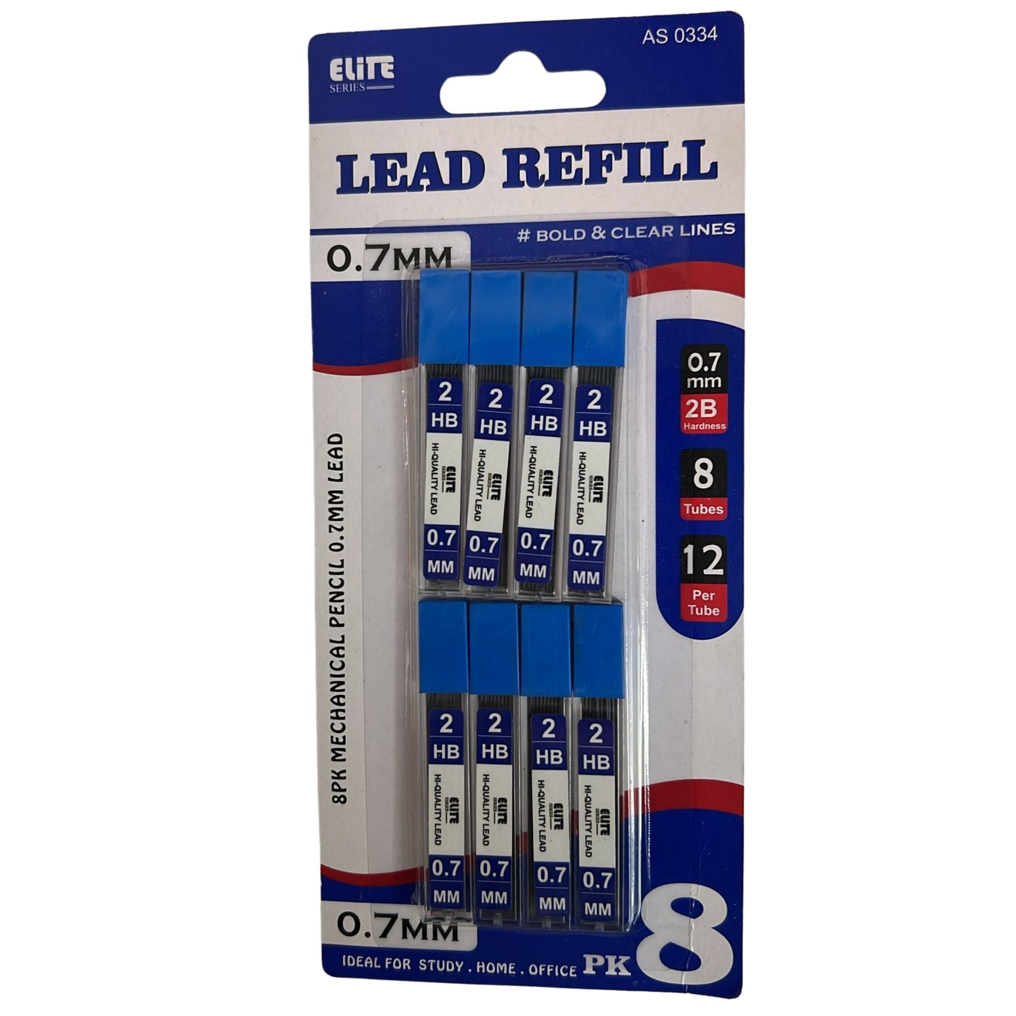 0.7mm Mechanical Pencil Lead Refills: 8 Tubes Pencil Lead & Refills main product image