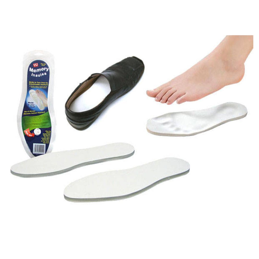 Memory Foam Shoe Insoles: 1Pair Insoles & Inserts Foot lifestyle use image