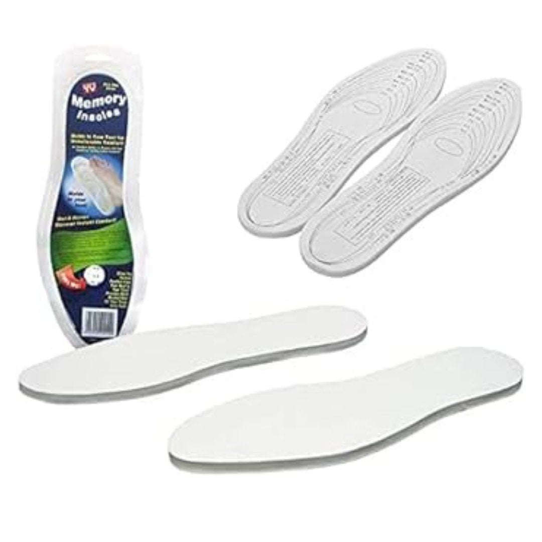 Memory Foam Shoe Insoles: 1Pair Insoles & Inserts Foot size and feature image
