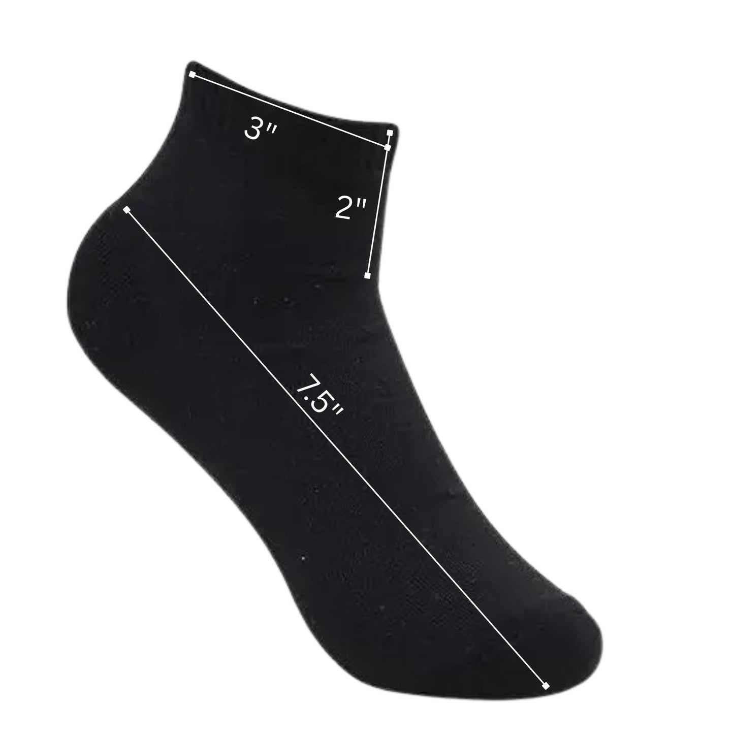 Men’s Moisture-Wicking Athletic Socks  Ankle & Mid Crew