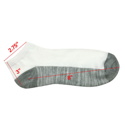 Men’s No-Show Ankle Socks Low Cut Comfort