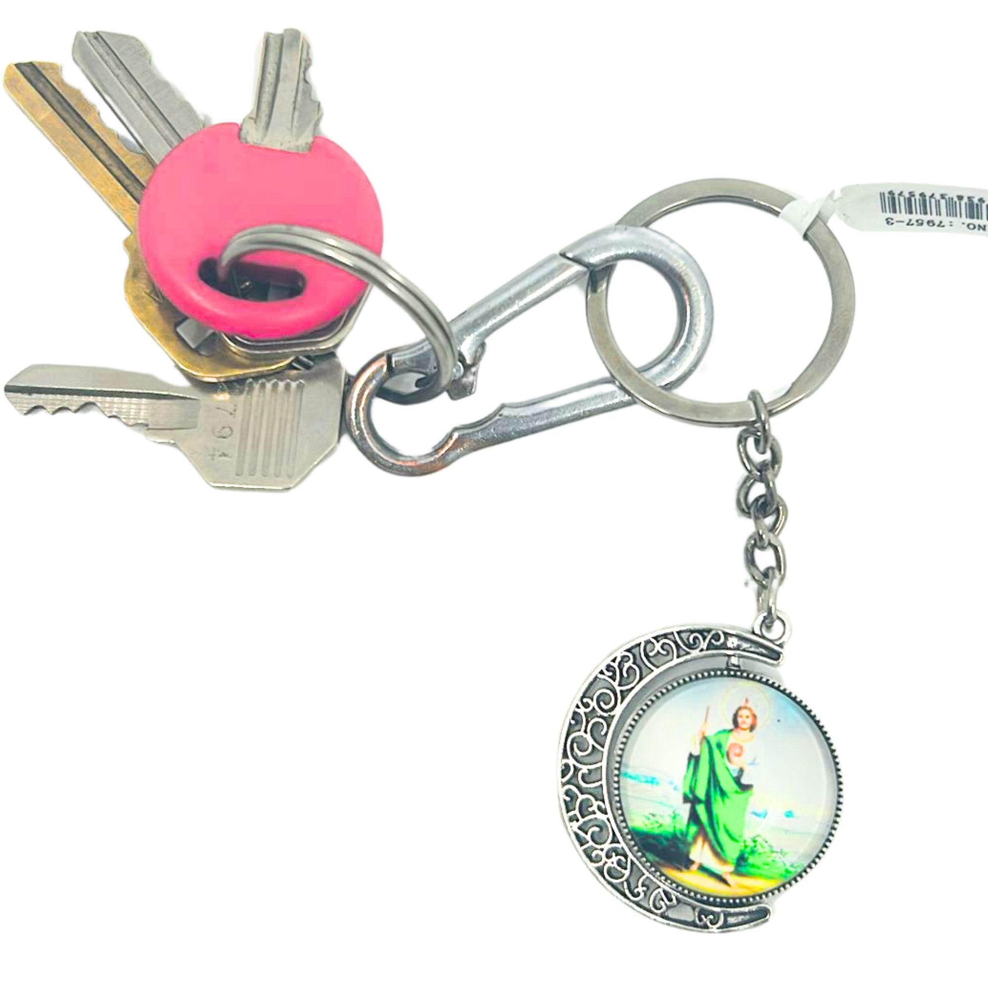 Mercy Icon Key Chain – Inspirational Religious Accessory for Everyday Carry: 1 Pack Keychain, Novelty & Souvenir Catalog