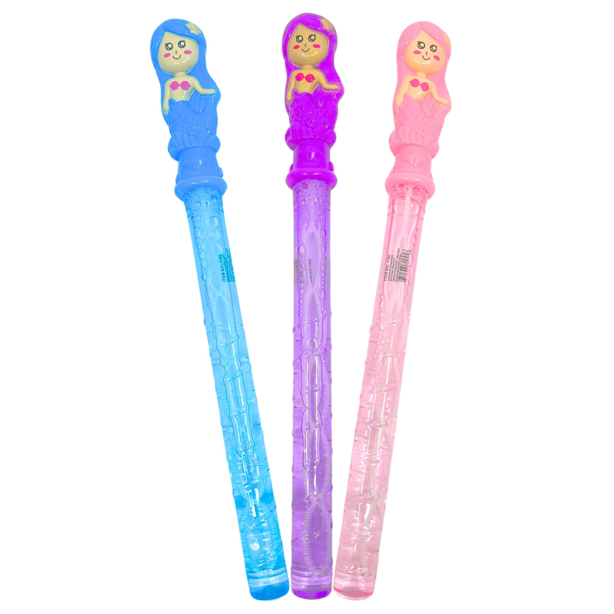 Mermaid Bubble Blowing Wand: 1 Pack Bubble Blowers Holidays Gift Toys size and feature image