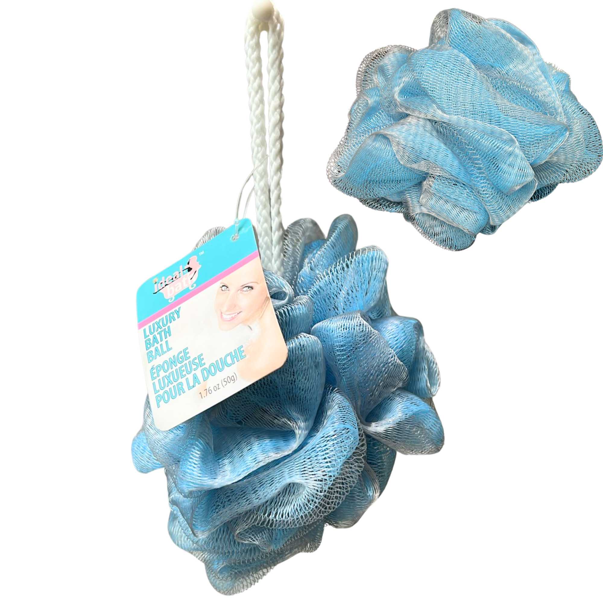1.76 oz Lofah Mesh Body Scrubber/Bath Sponge:1 Pack Bath Sponges & Loofahs Bath Essentials Bathroom product image 11