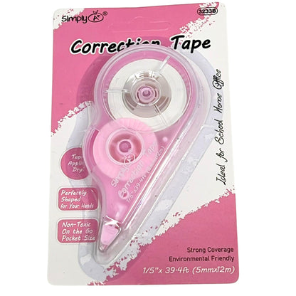 Correction Tape White, Dry Application