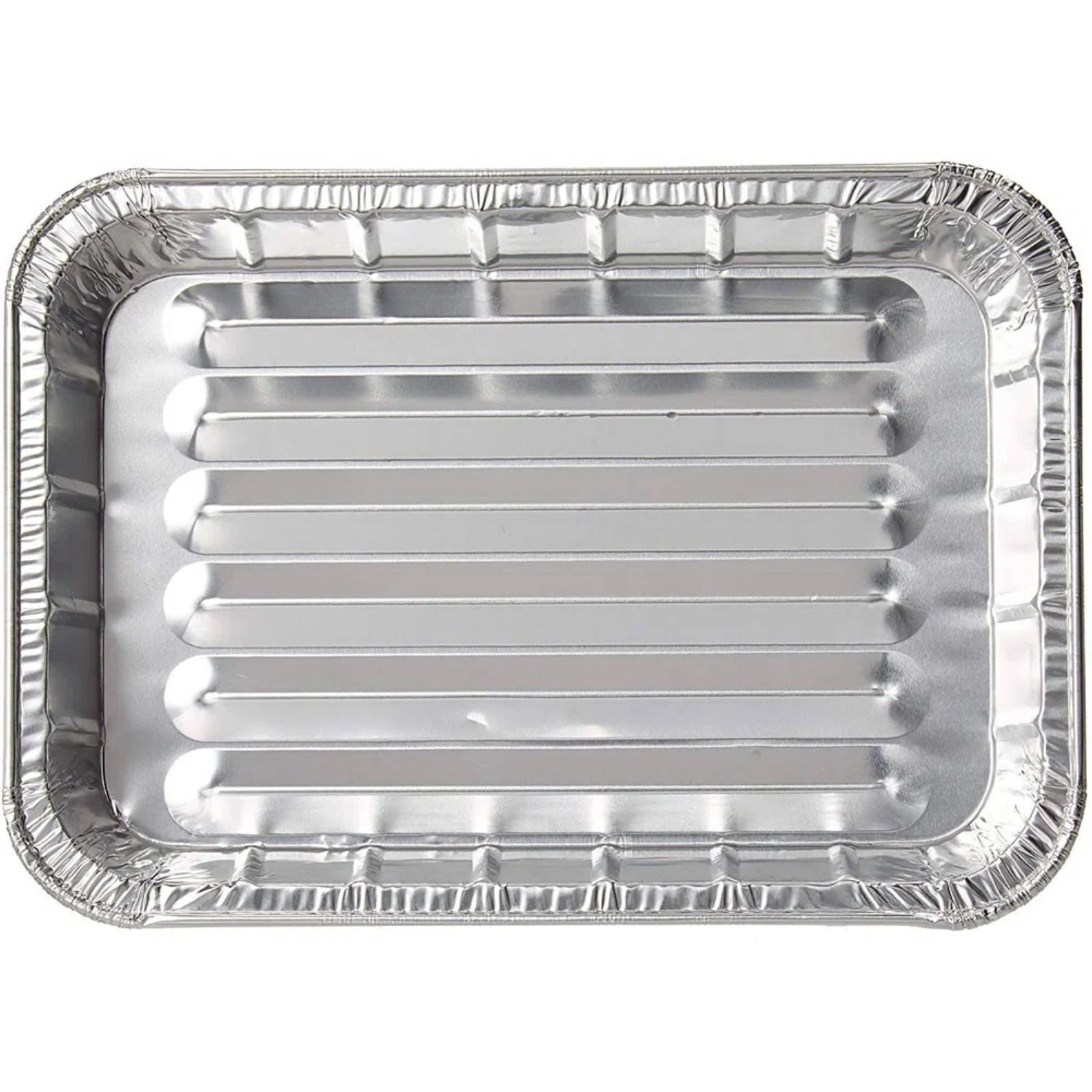Small /Mini Broiler Disposable Aluminum Baking Pan: 4 Pack Broiling Pans product image 6