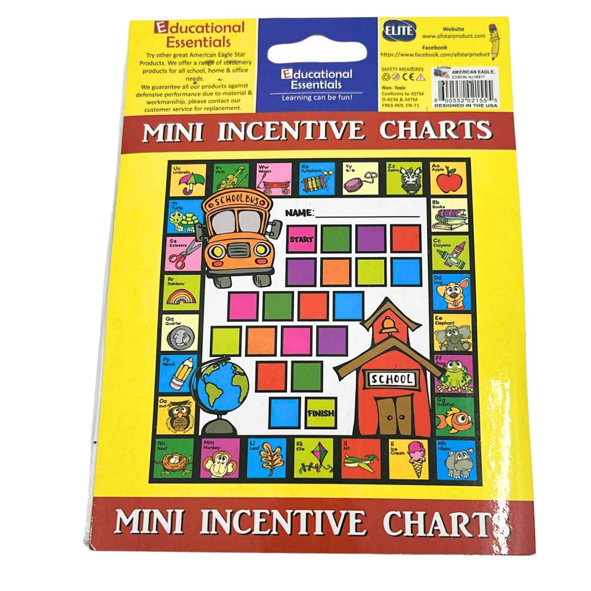 Mini Incentive Charts – 30 Charts with 450 Reward Stickers & Sticker Machines size and feature image
