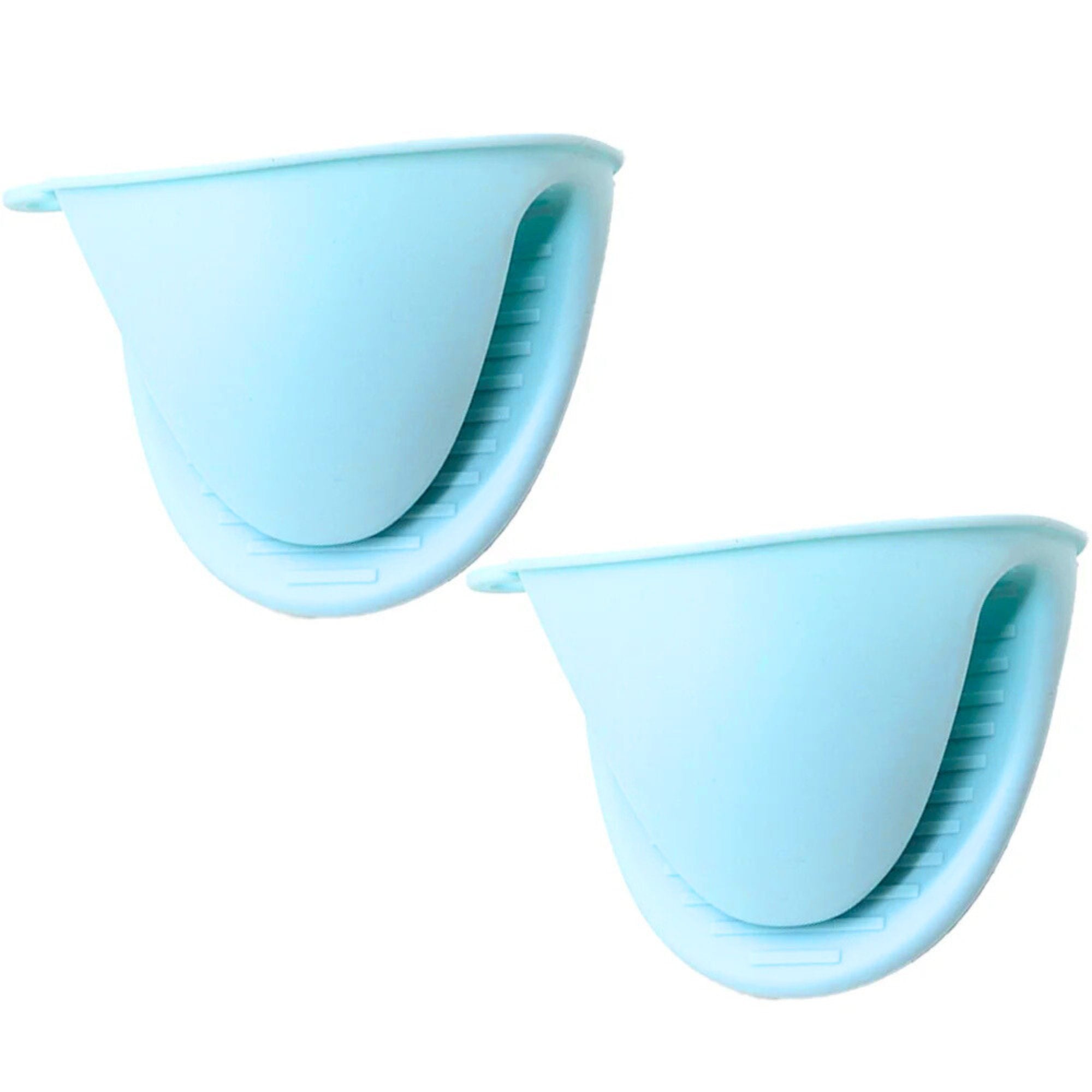Silicone Oven Heat Resistant Mini Potholders Mitts: 1 Pair Oven Mitts & Pot Holders size and feature image