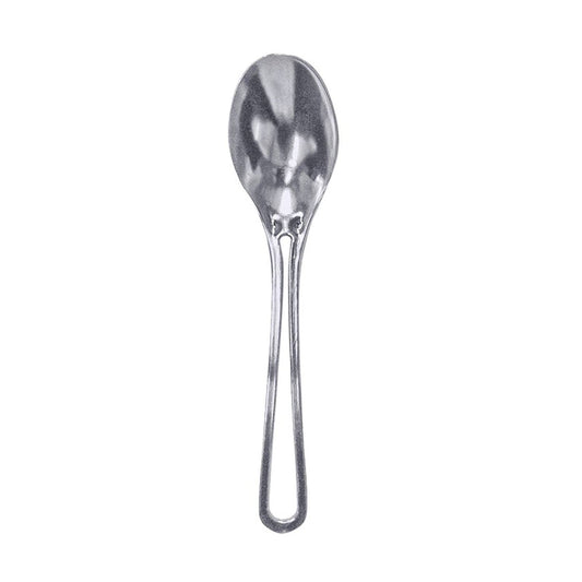 Modern Collection Contemporary Handle Tea Spoons Silver