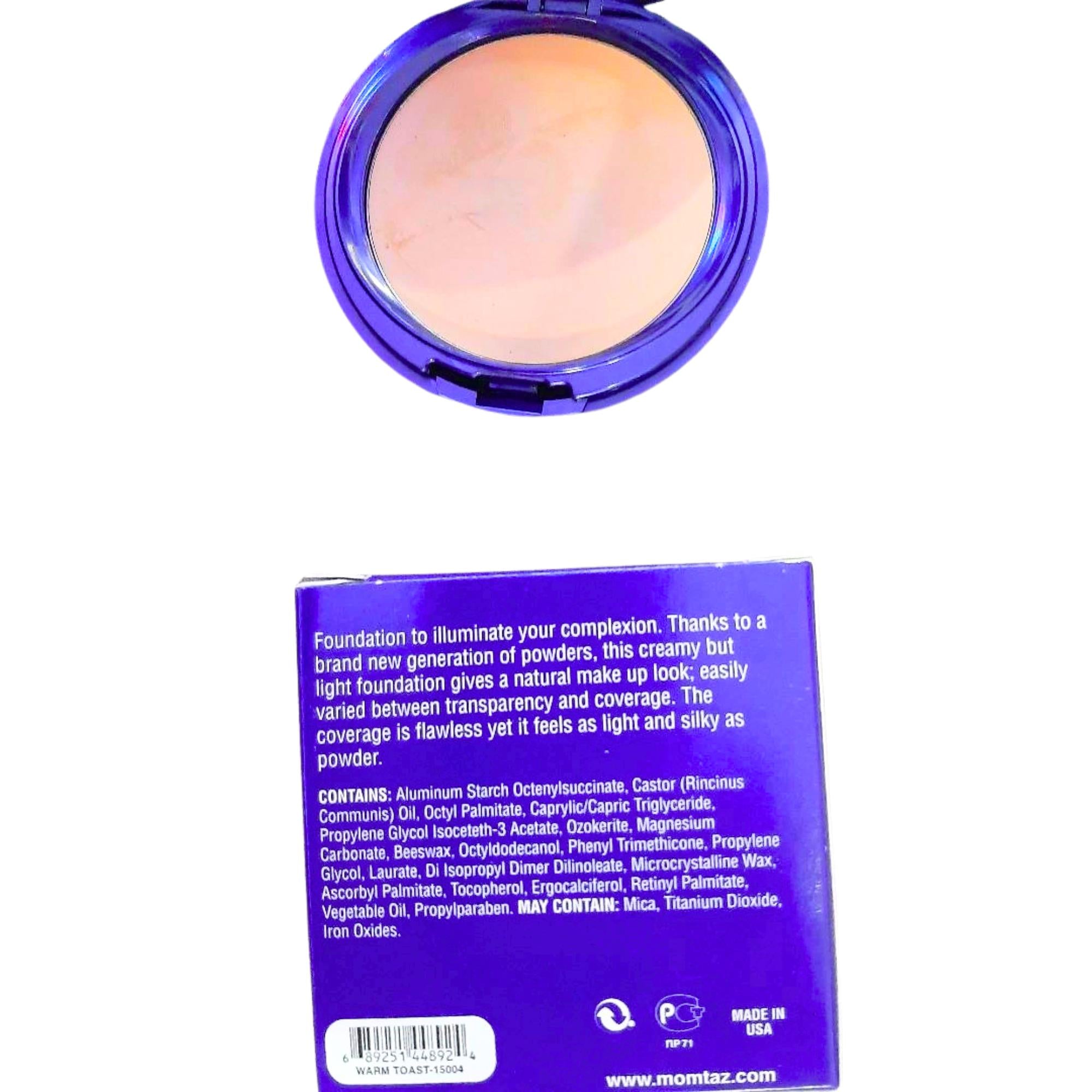 Momtaz New York Cream To Powder Make Up: 1 Pack makeup cream to powder Face makeup Holiday Gift makeup product image 5