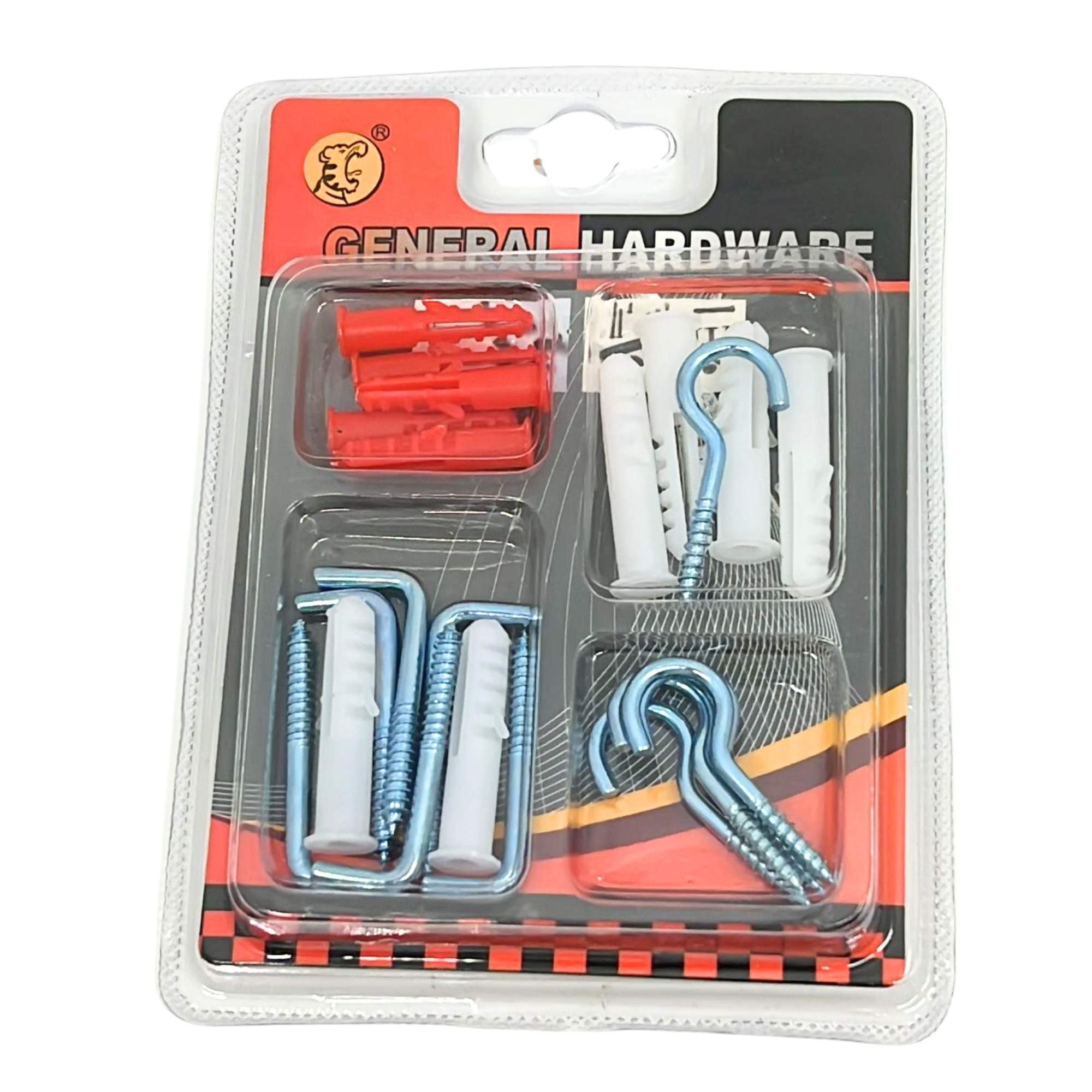 General Hardware Kit 20 Pack Hooks, Buckles & Fasteners Home Tools main product image