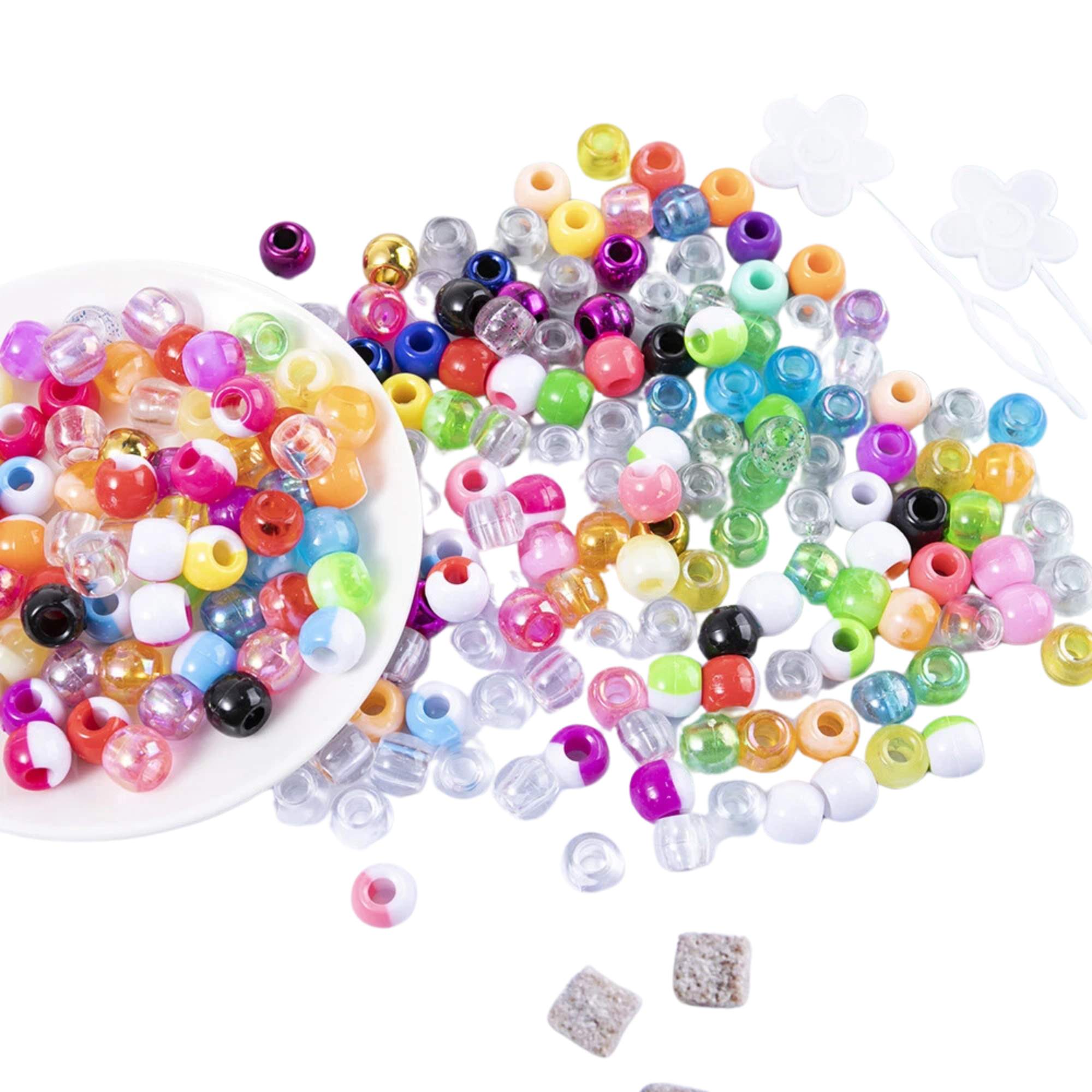 Deluxe Large Multi Color Bead Kit: 50 Pack Bead kit DIY size and feature image
