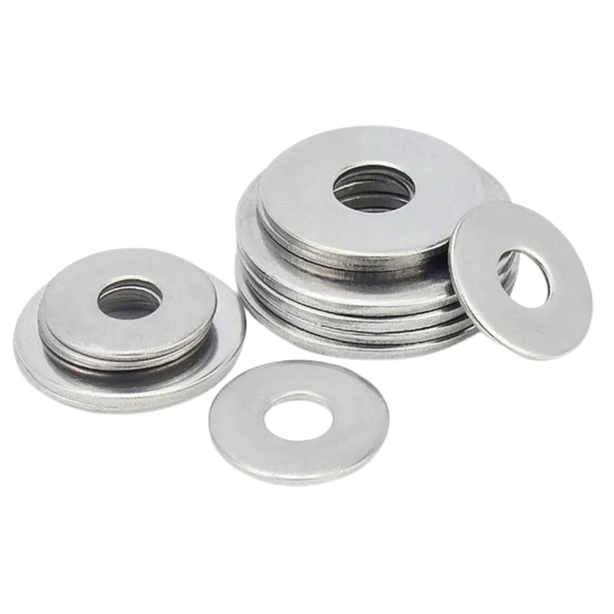 Plain Flat Washers – Steel Gaskets 4 Sizes Home Tools lifestyle use image