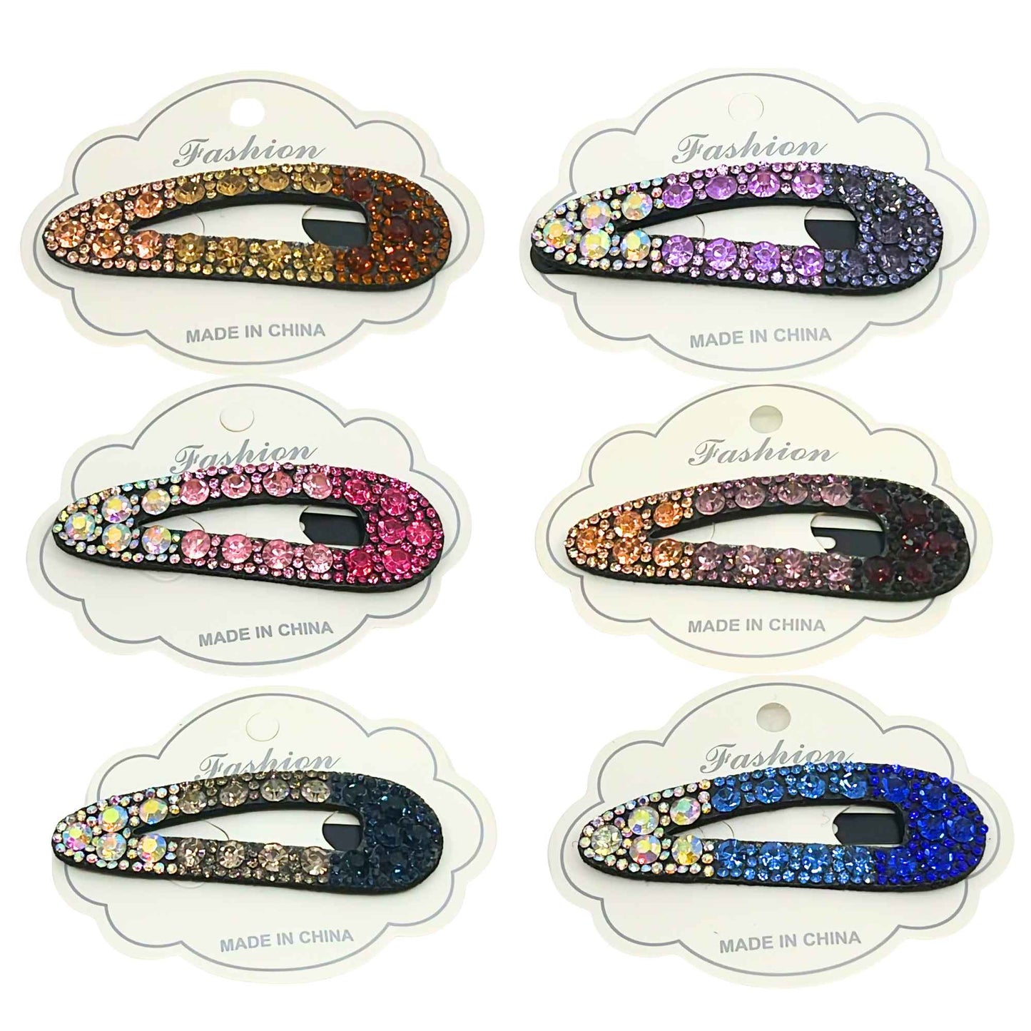 Three Tone Chimes Fancy Snap Hair Clip