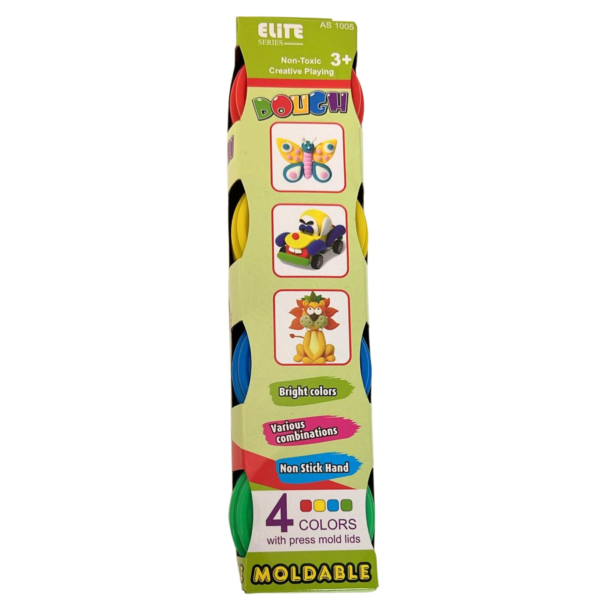 Multiple Colors Non Toxic Molding Dough: 4 Pack Clay & Moulding Dough main product image