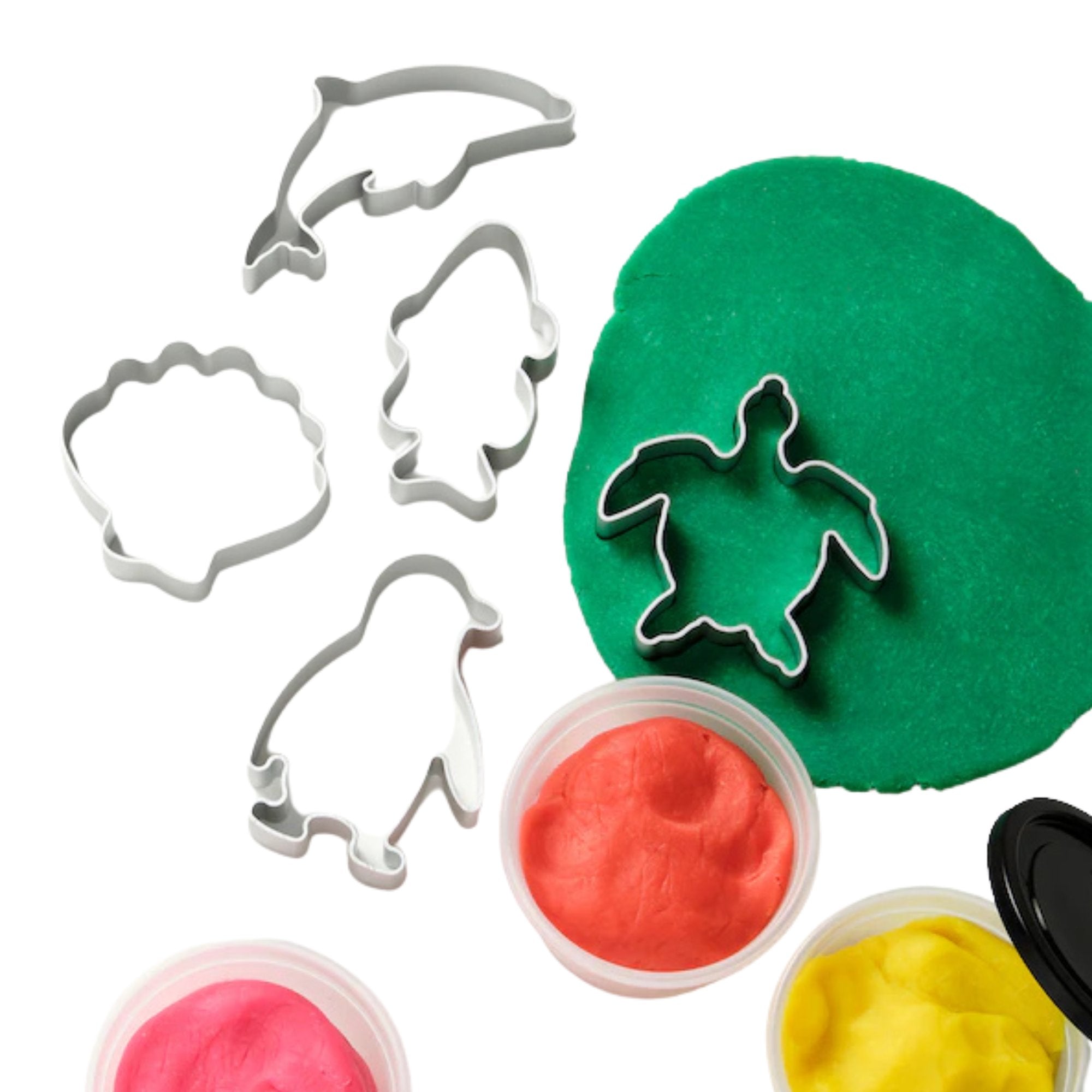 Multiple Colors Non Toxic Molding Dough: 4 Pack Clay & Moulding Dough lifestyle use image
