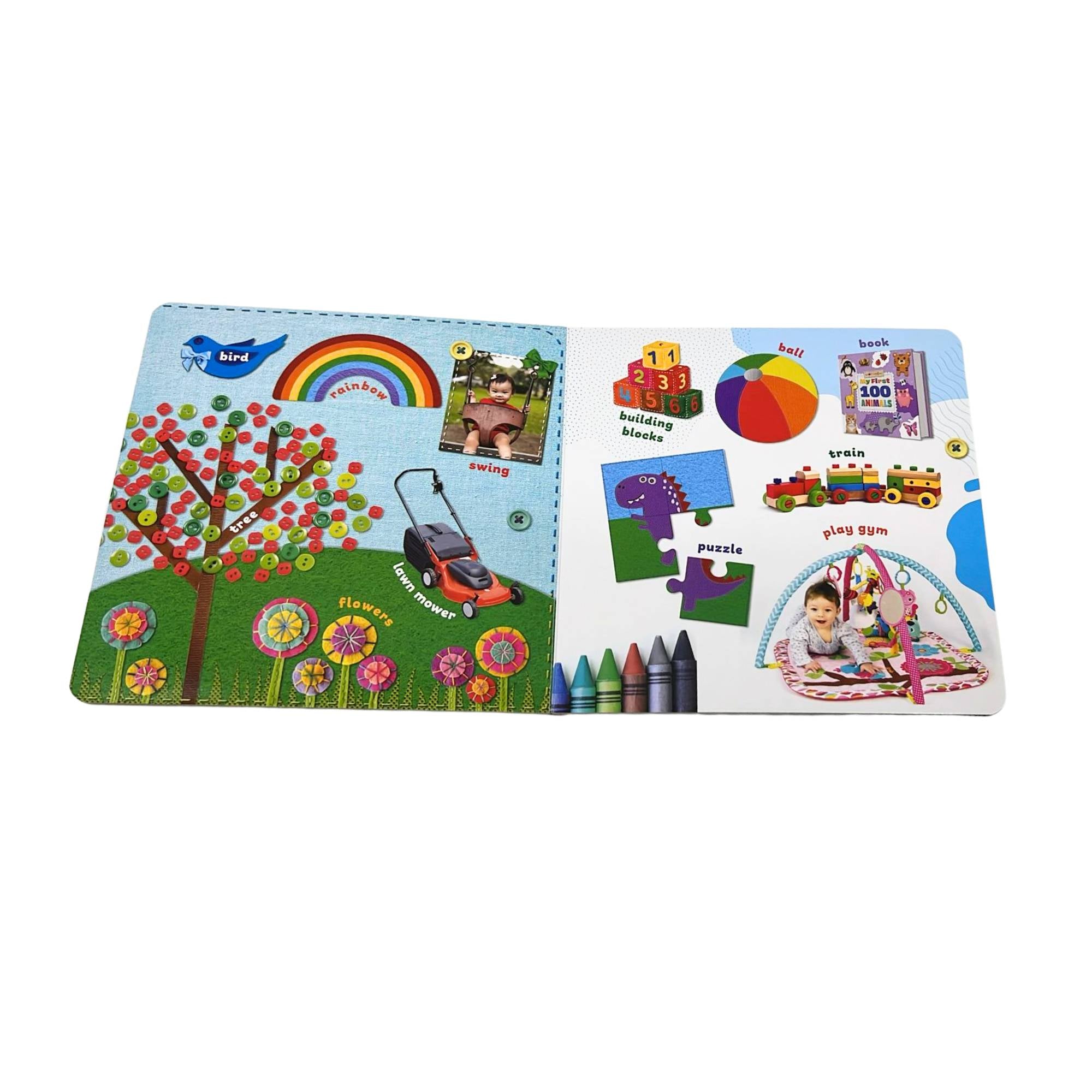 My First Words Book for Kids – A Fun and Engaging Vocabulary Builder Coloring Books & Pads product detail image