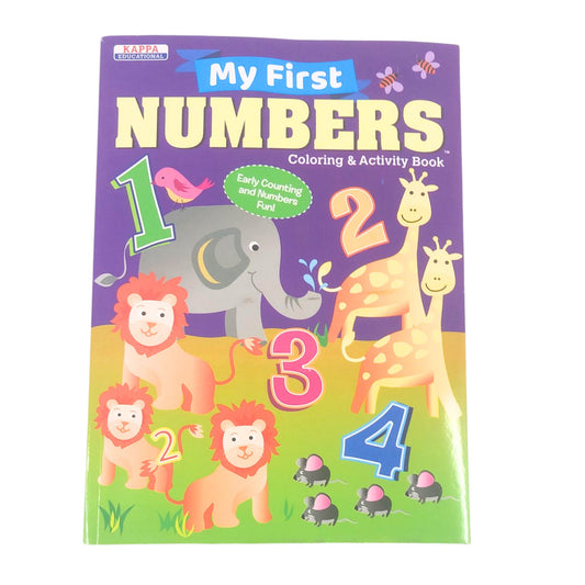  My First Words Coloring and Activity Book for Kids – Learn, Color, and Play with Everyday Words