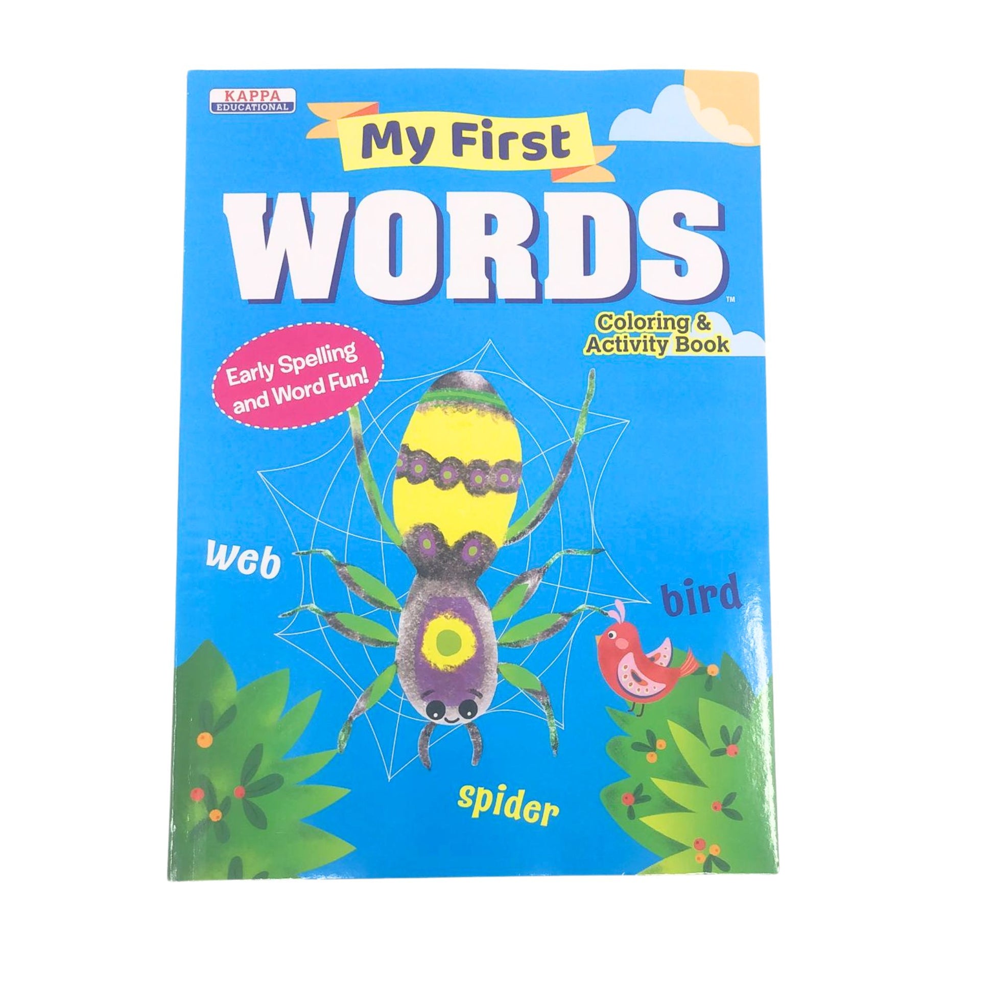  My First Words Coloring and Activity Book for Kids – Learn, Color, and Play with Everyday Words