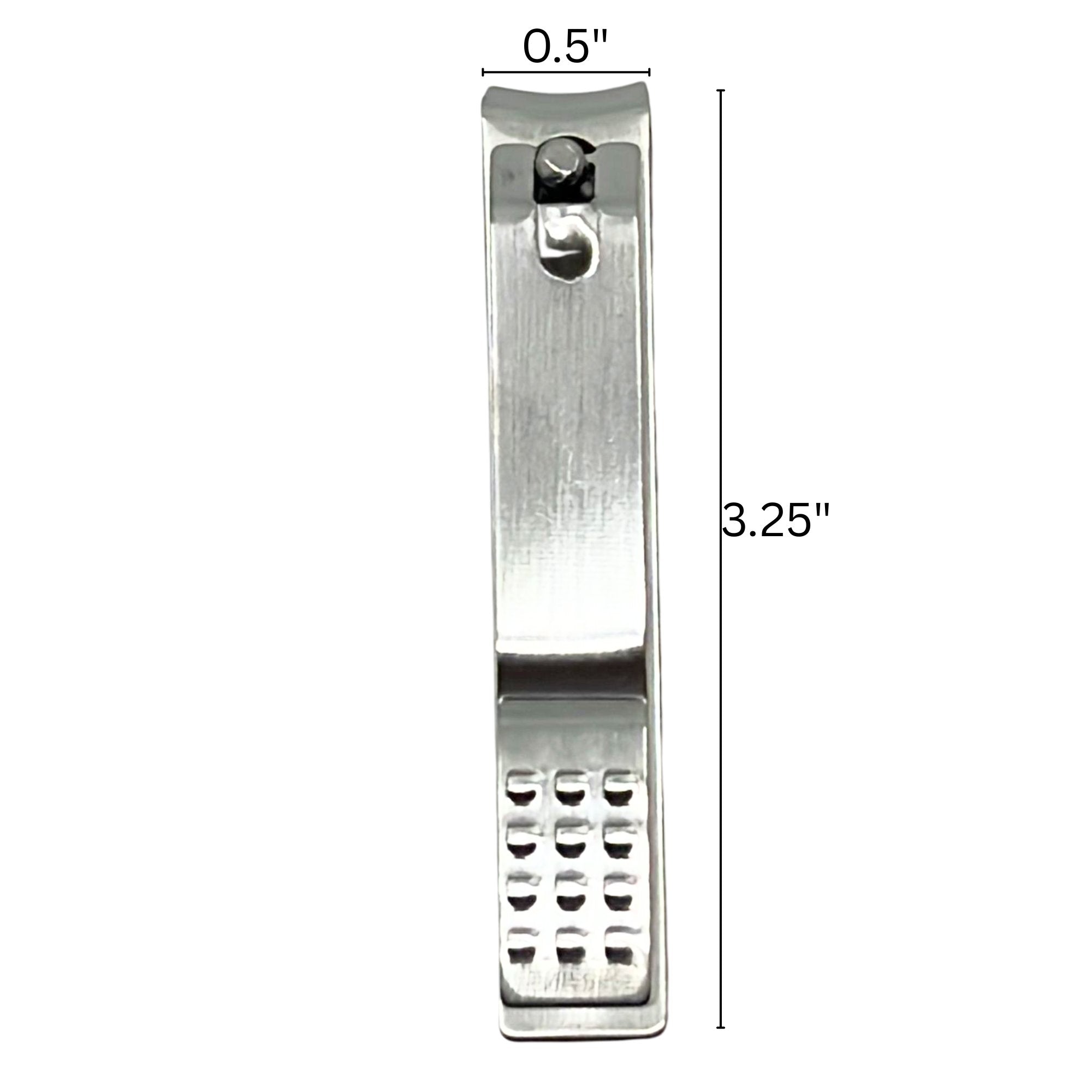 Stainless Steel Silver 3.25" Nail Clipper: 1 Pack Nail CLippers beauty and personal Nails product detail image