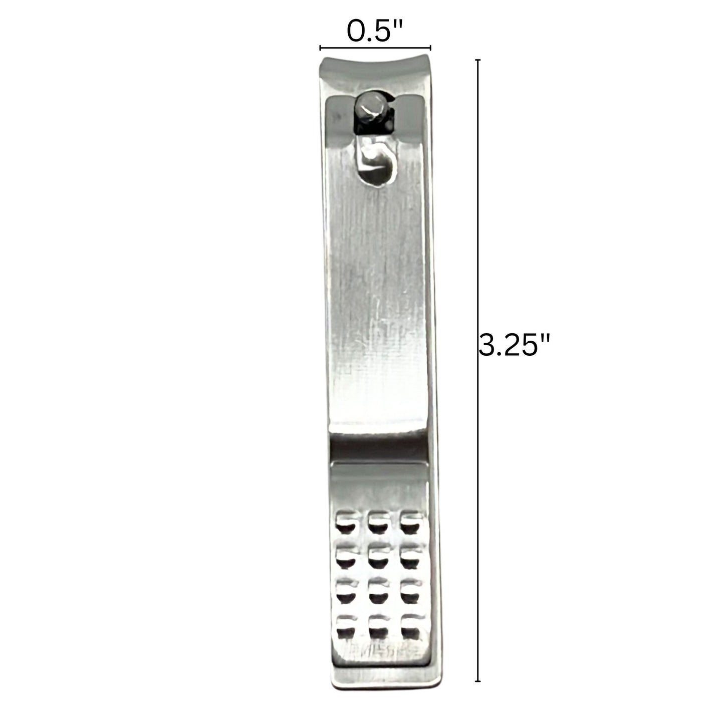Stainless Steel Silver 3.25" Nail Clipper