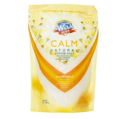 16oz Wish Calm Natural Epsom Salt