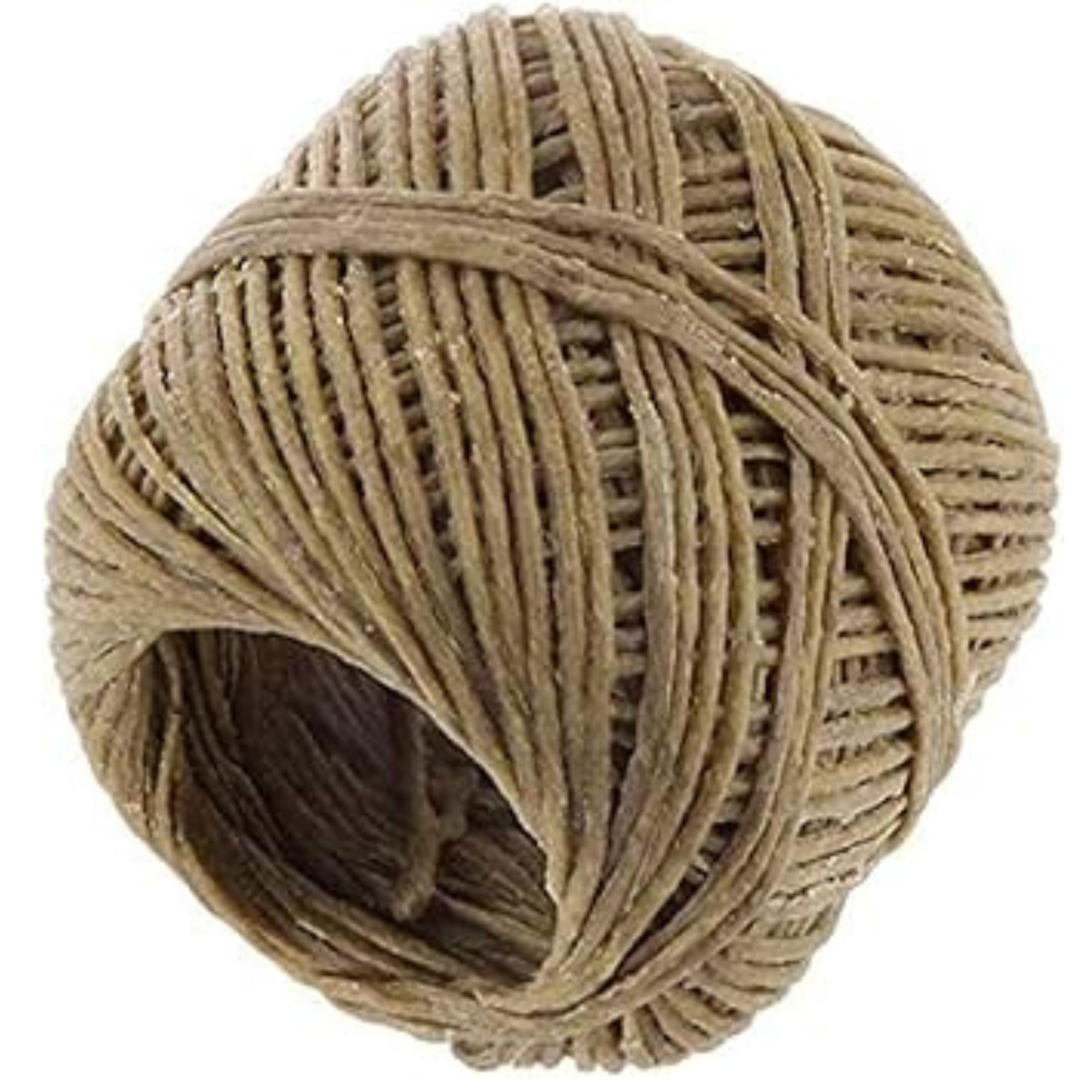 Natural Jute Twisted Twine Rope 328 feet: 1 Pack Household Hardware main product image