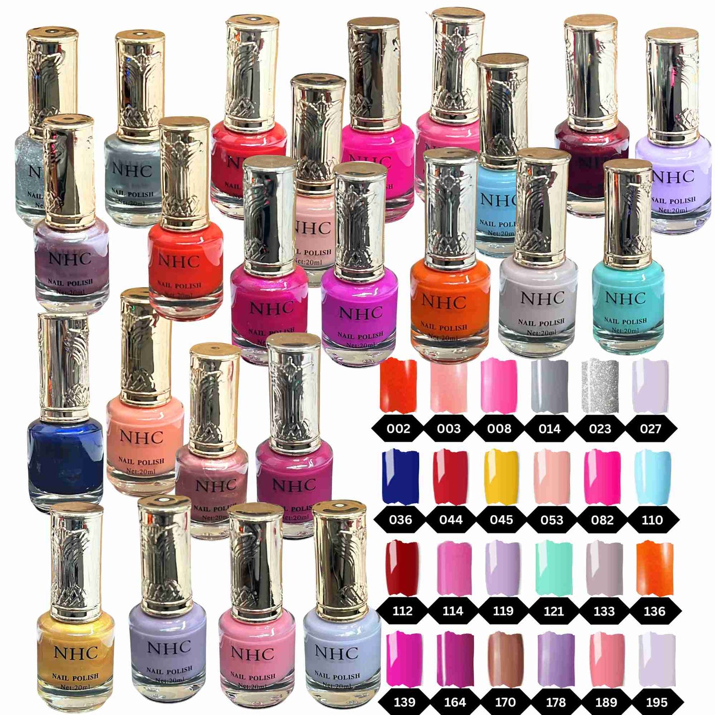 NHC Nail Color Long-Lasting High Shine Nail Polish