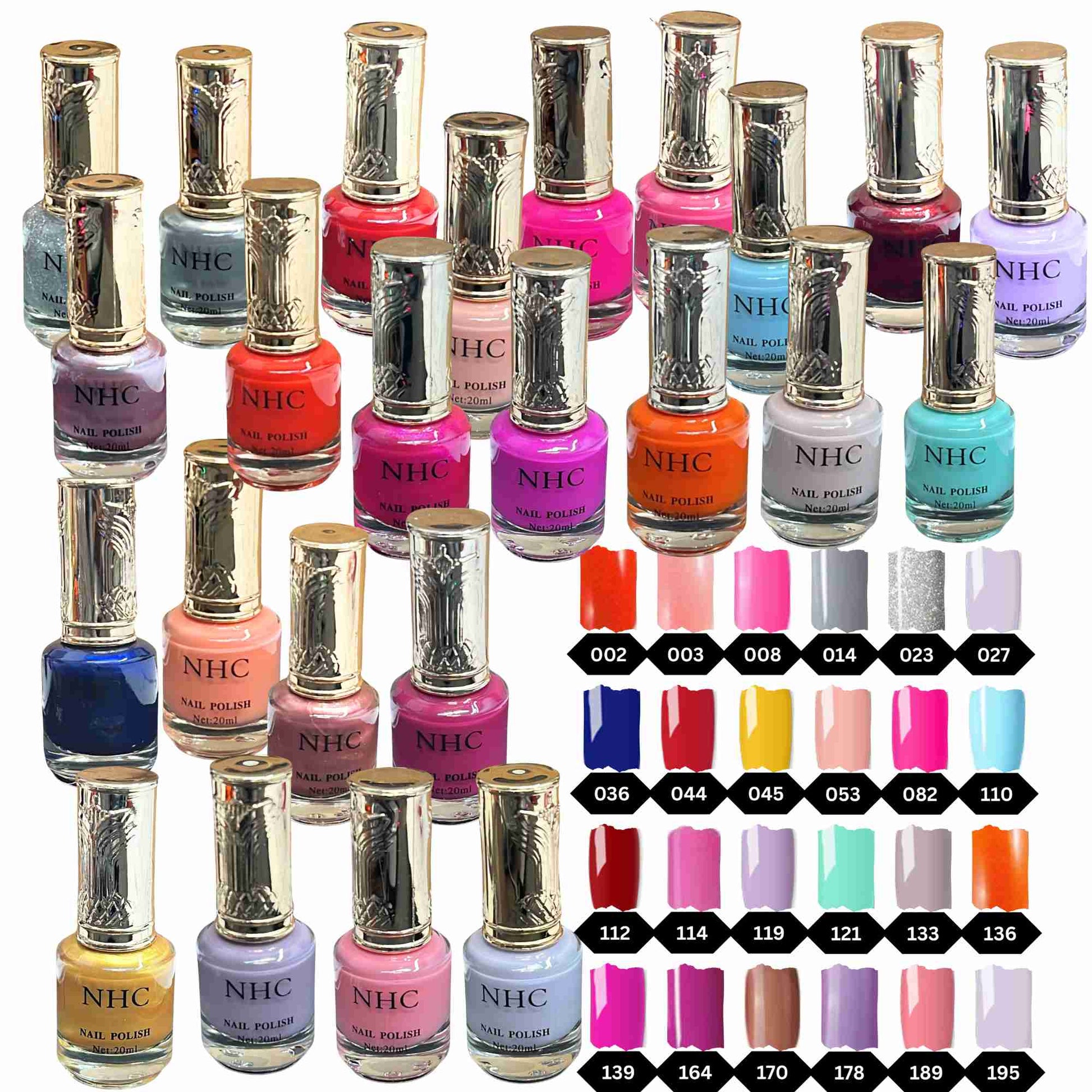NHC Nail Color Long-Lasting High Shine Nail Polish