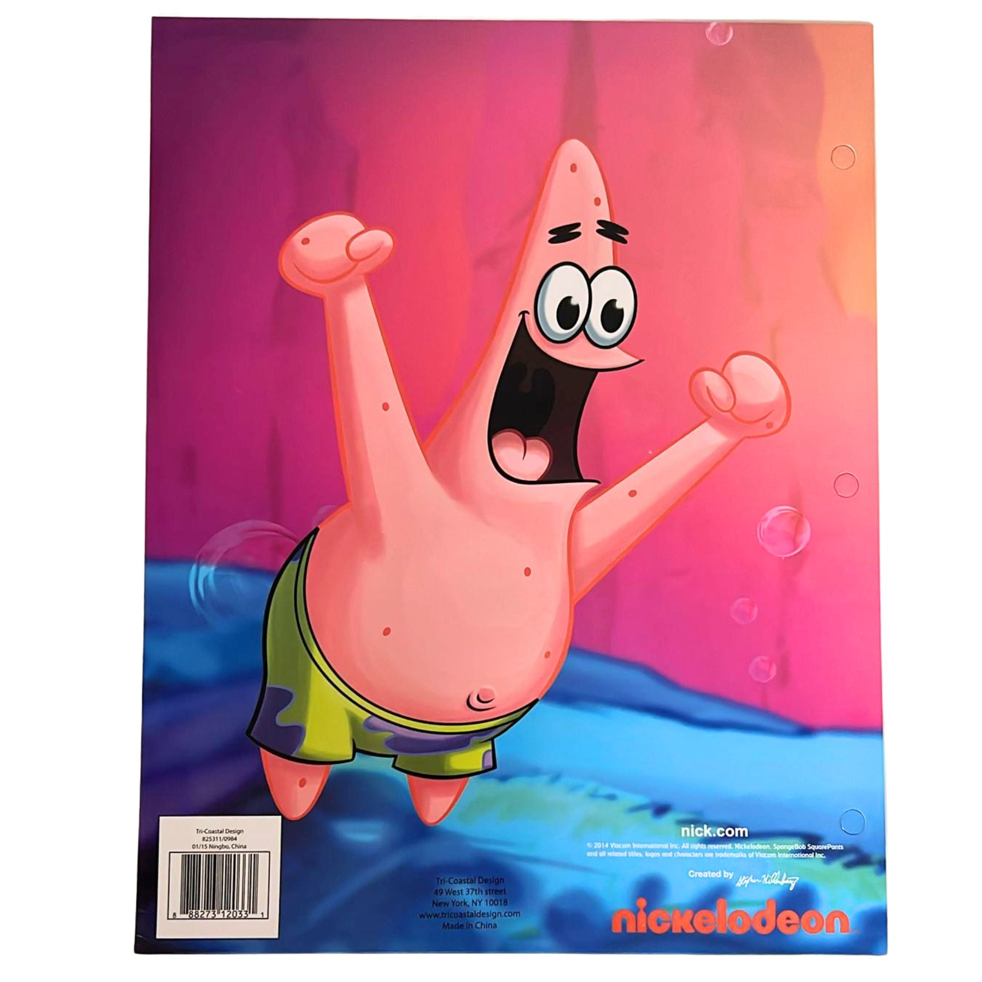 Sponge Bob 12"x9" Pocket File Folders: 1 Pack Pocket Folders product detail image