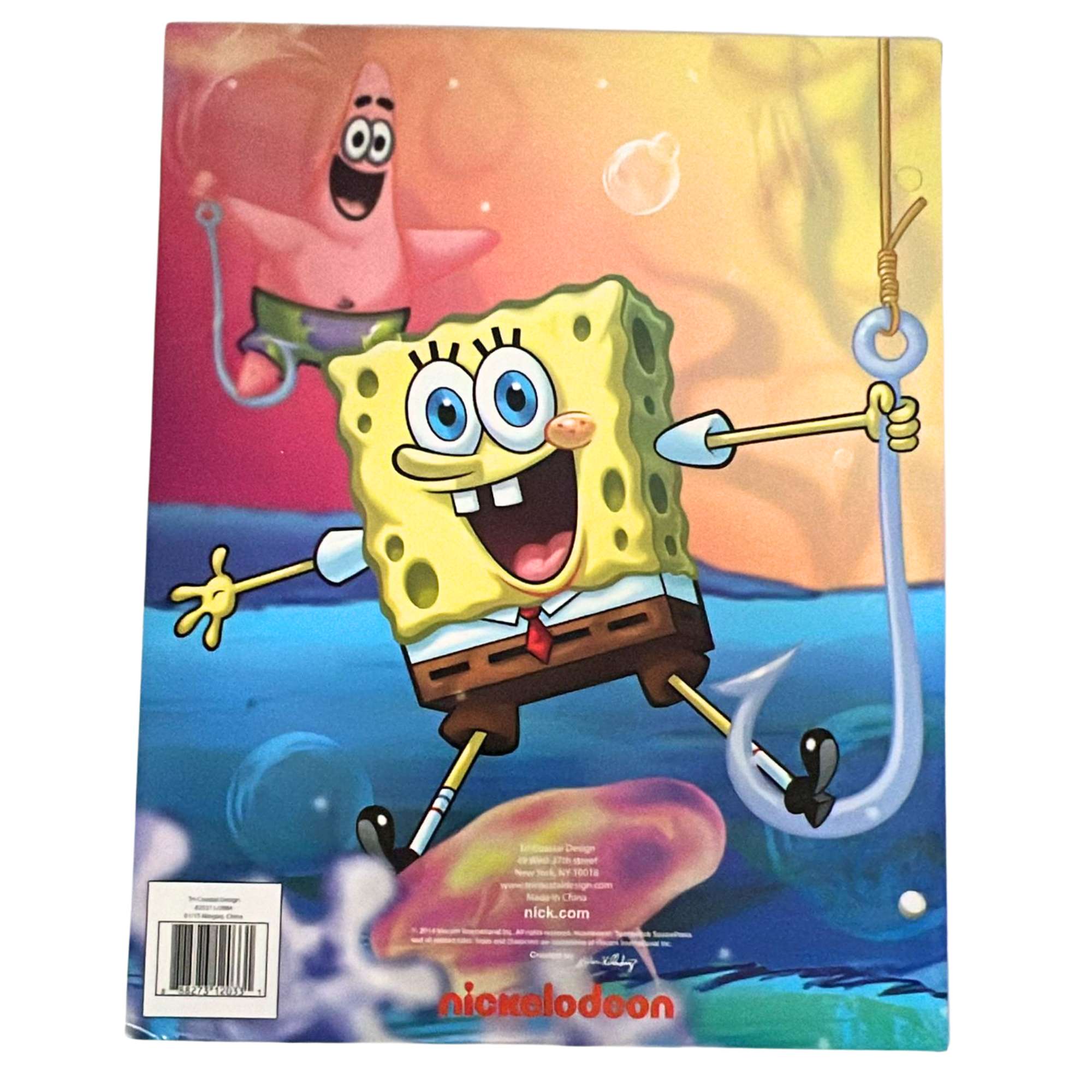 Sponge Bob 12"x9" Pocket File Folders: 1 Pack Pocket Folders product detail image