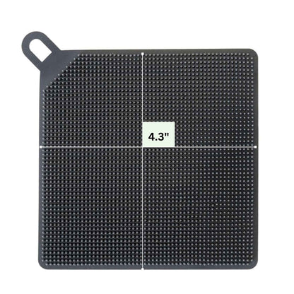 4.3" Square Silicone Sponge Scrubber