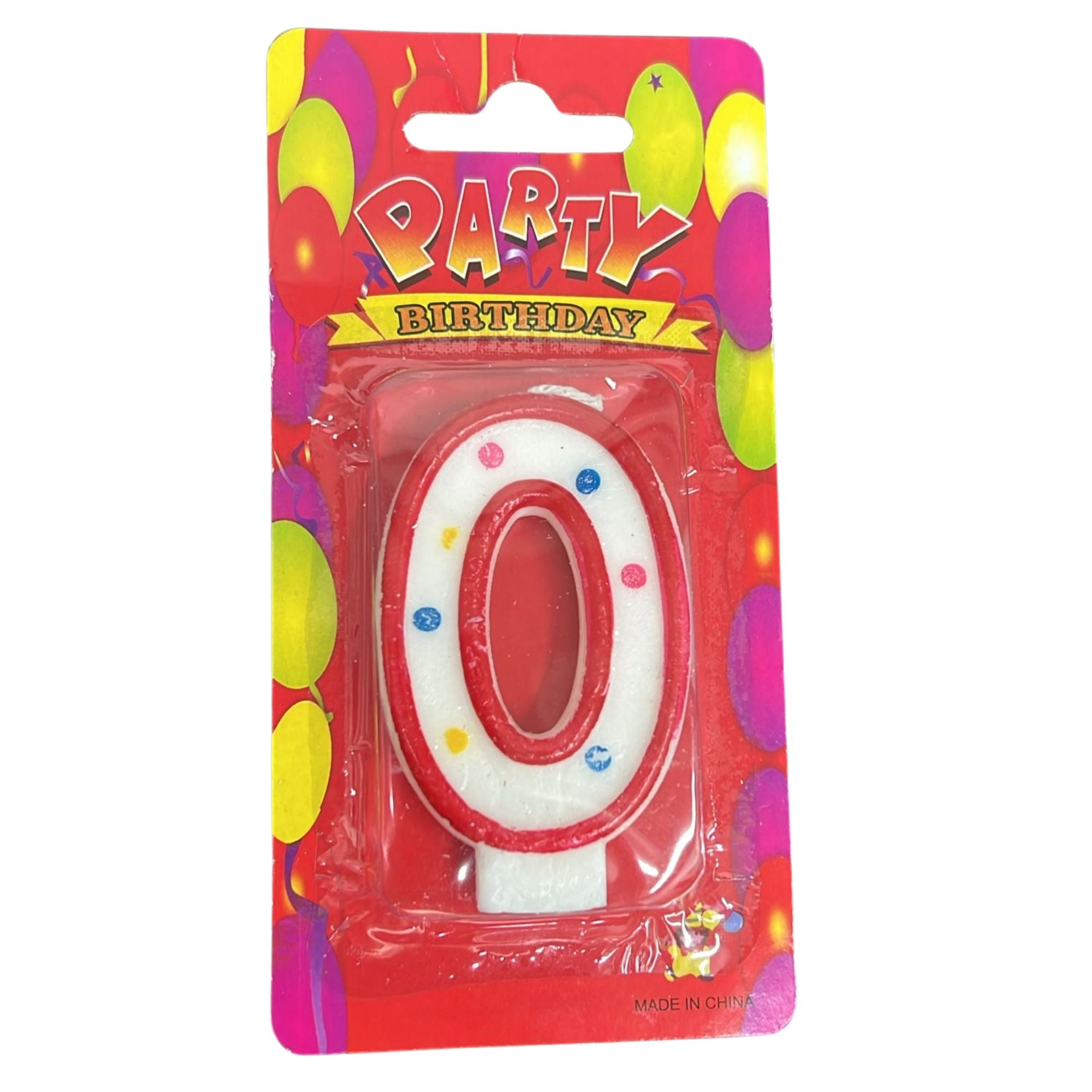 Birthday Number 0 Cake Candle: 1 Pack Birthday Candle Birthday Candle Birthdays main product image