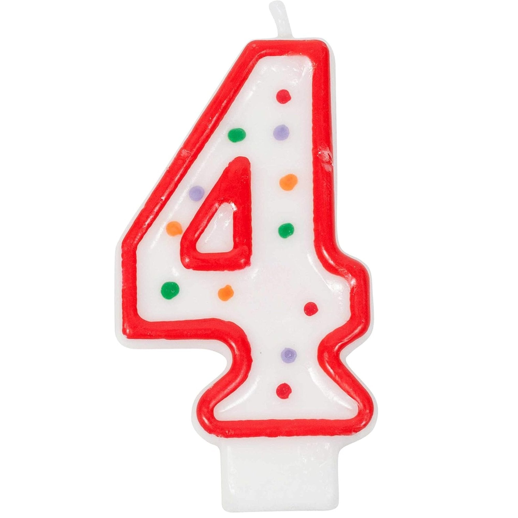 Birthday Number 4 Cake Candle: 1 Pack Birthday Candle Birthday Candle Birthdays product detail image
