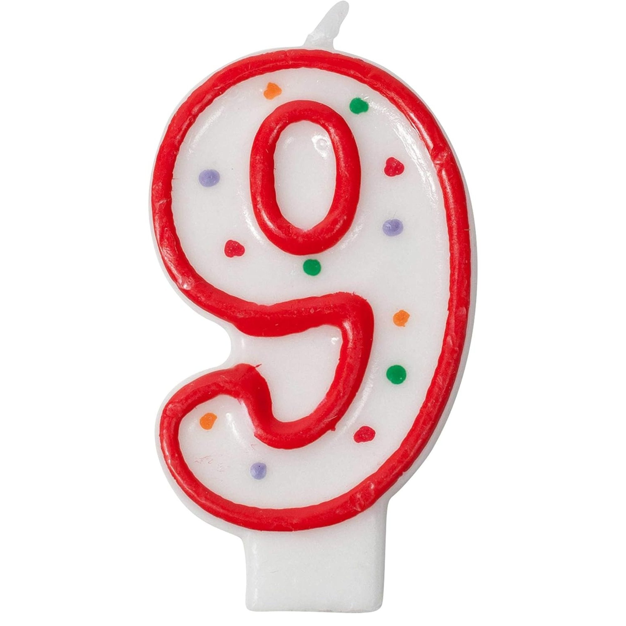 Birthday Number 9 Cake Candle: 1 Pack Birthday Candle Birthday Candle Birthdays product detail image