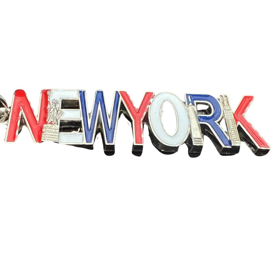 Souvenir New York with Statue of Liberty Keychain Novelty & Souvenir Catalog product detail image