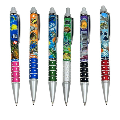 Ocean Lover's Pen with Soft Grip