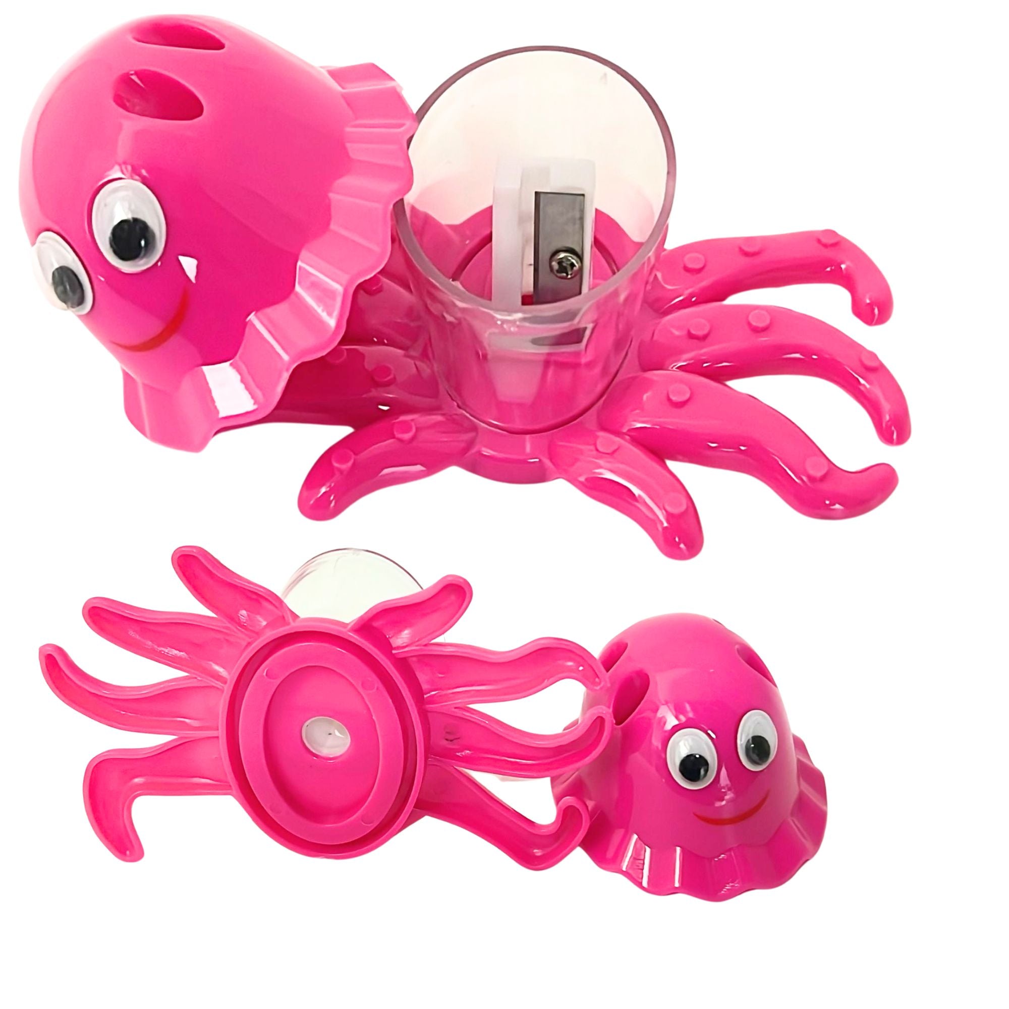 Octopus Shape Beautiful Single Pencil Sharpener: 1 Pack Pencil Sharpeners lifestyle use image