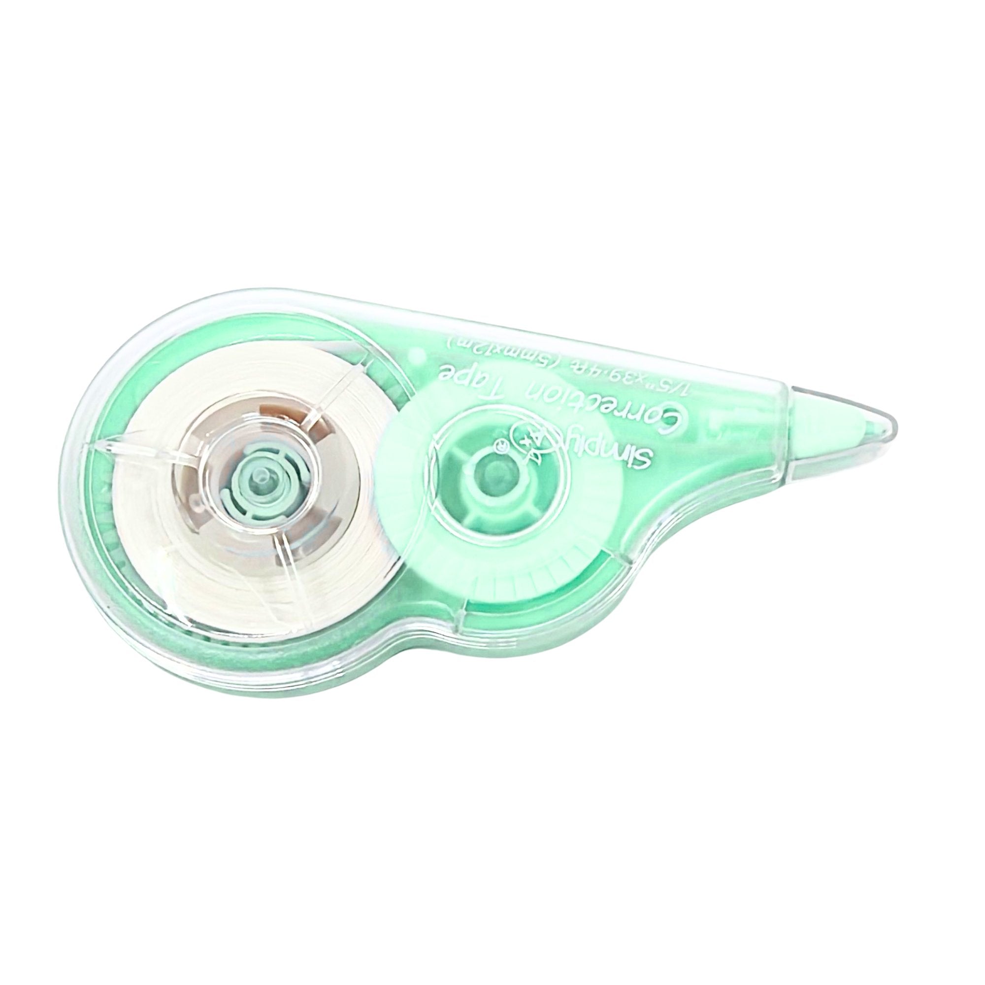 Correction Tape 1/5" x 39.4ft – White, Dry Application: 1 Pack Correction Tapes product image 9