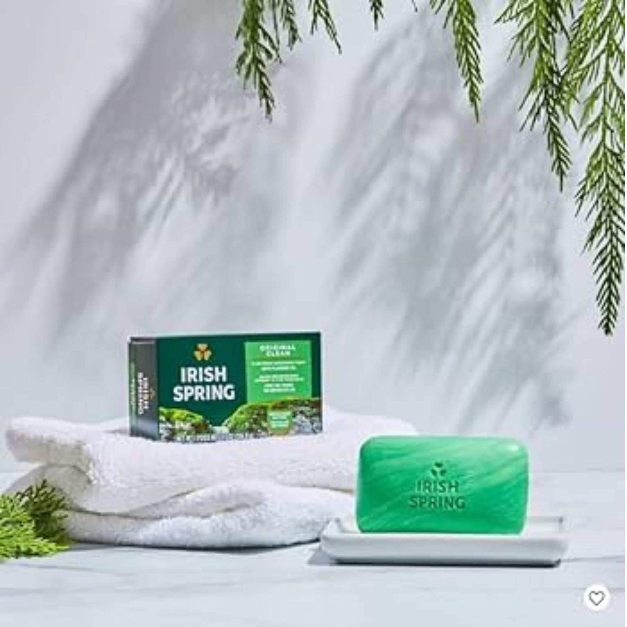 4oz Irish Spring Original Scent Bar Soap: 1 Bar Bath Soap Bathroom size and feature image