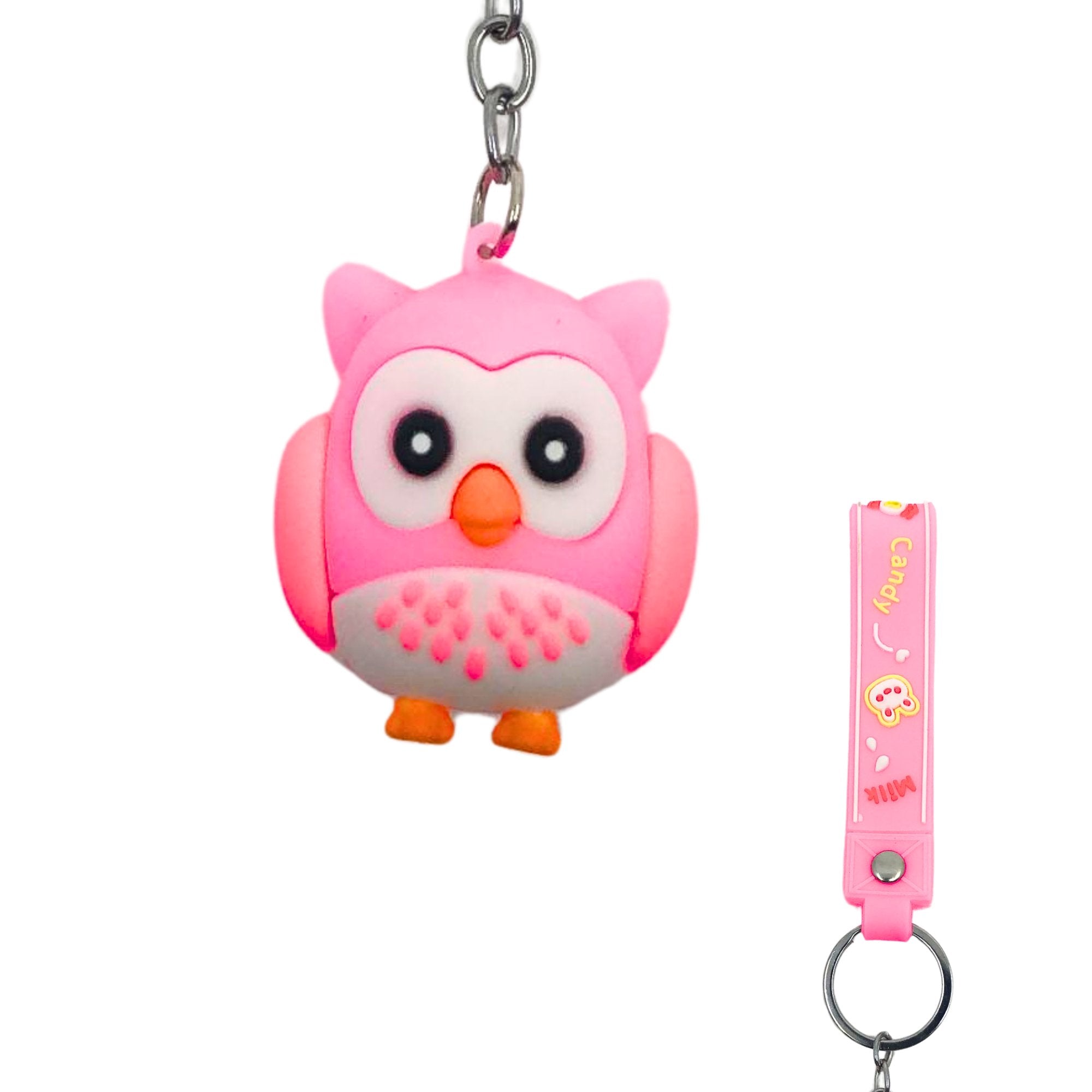 Owl Key Chain – Fun and Colorful Accessory for Sweet Style on the Go: 1 Pack Keychain Novelty & Souvenir Catalog product