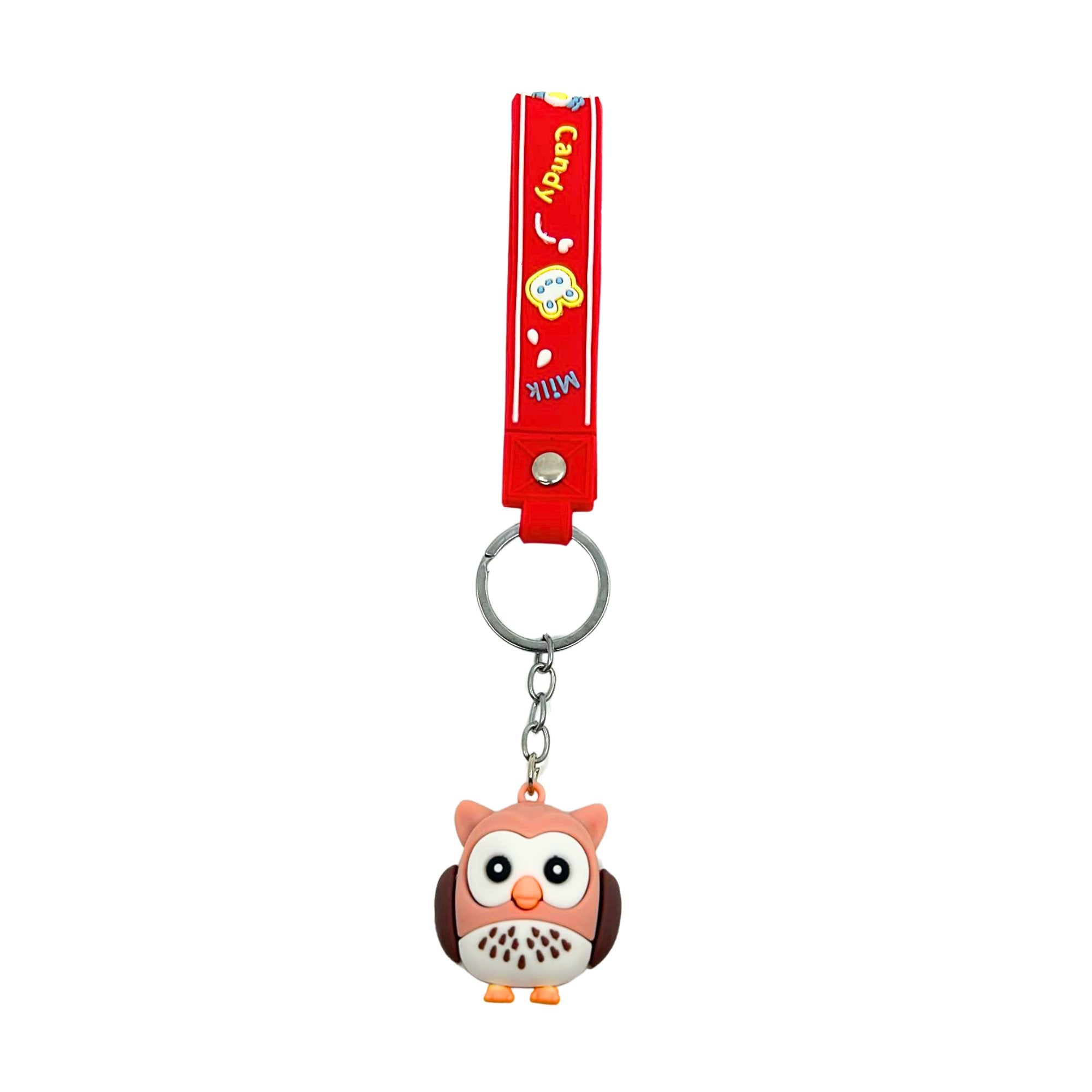 Owl Key Chain – Fun and Colorful Accessory for Sweet Style on the Go: 1 Pack Keychain Novelty & Souvenir Catalog product
